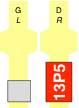 13P5