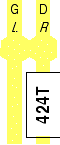 424T