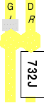 732J