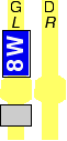 8W