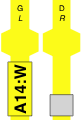 A14:W